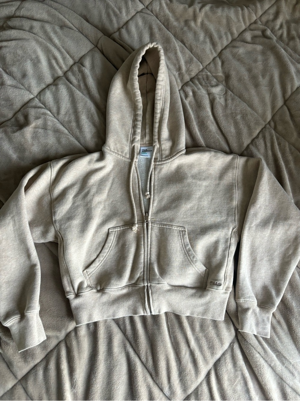 TNA Cropped Zip-Up Hoodie - Picture 4 of 4